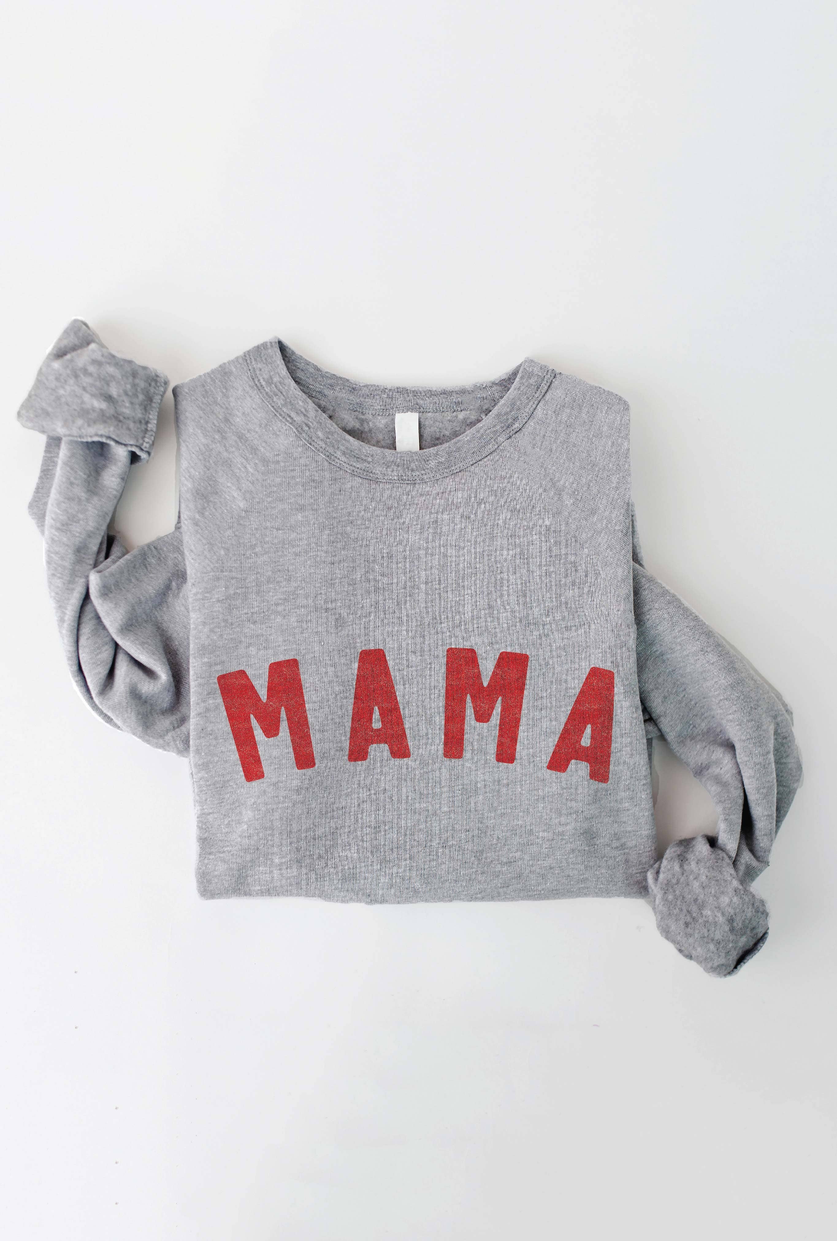 OAT COLLECTIVE - Vente Sweat-shirt à imprimés – femme - Chandail à motif graphique MAMA - Vêtements d'intérieur10