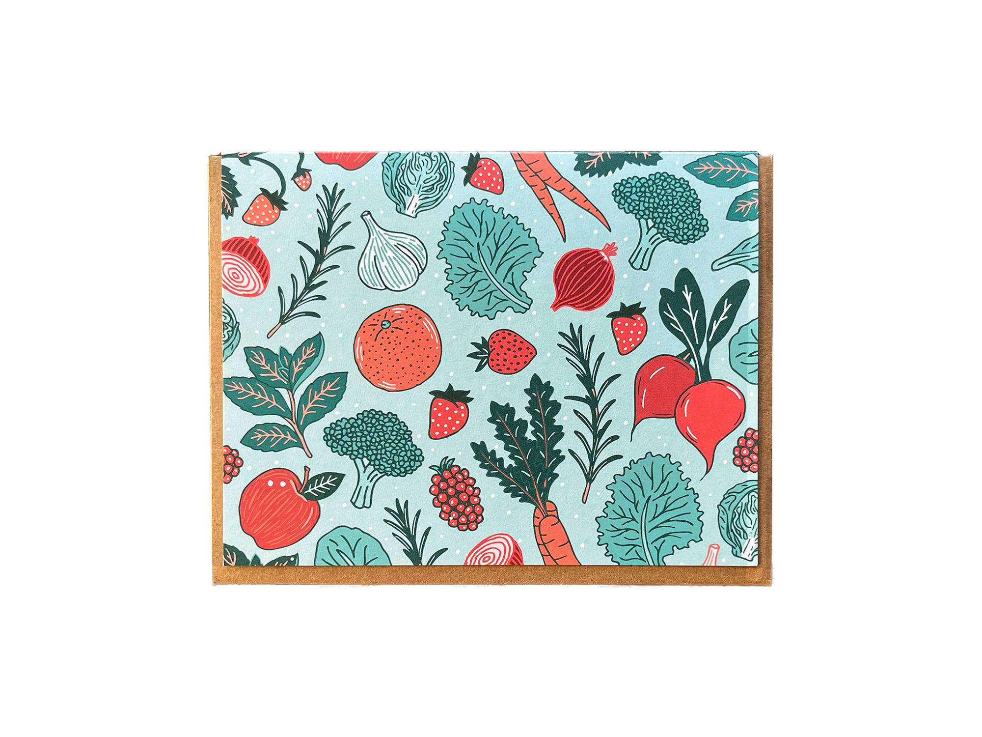Noteworthy Paper & Press - Wholesale Everyday Greeting Card - Veggies & Fruit Card