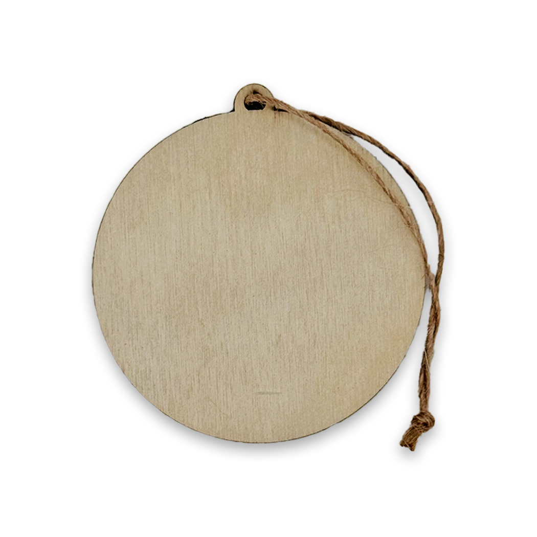 Token Atelier - Wholesale Ornament - Scandinavian Inspired Cozy Cardinal 3 Layer Wood Ornament 1