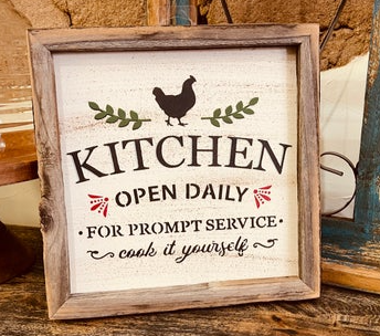 Pheasant & Needham Home Decor & Crafts - Wholesale Sign - Funny Kitchen Farmhouse Sign4