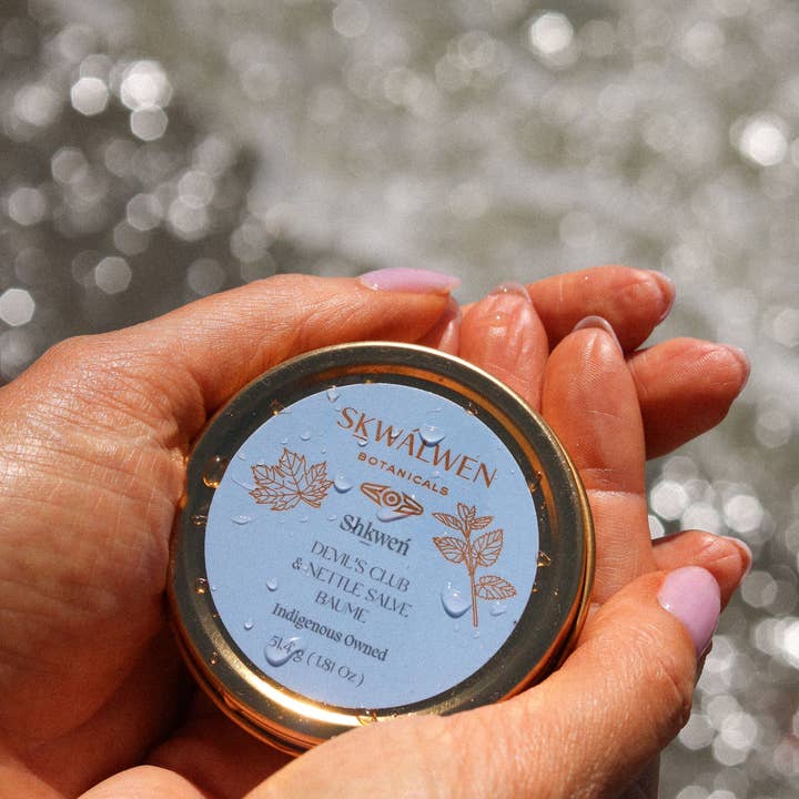 Skwálwen Botanicals - Wholesale Healing Salve/Balm/Cream - Shkweń Devil's Club & Nettle Salve2