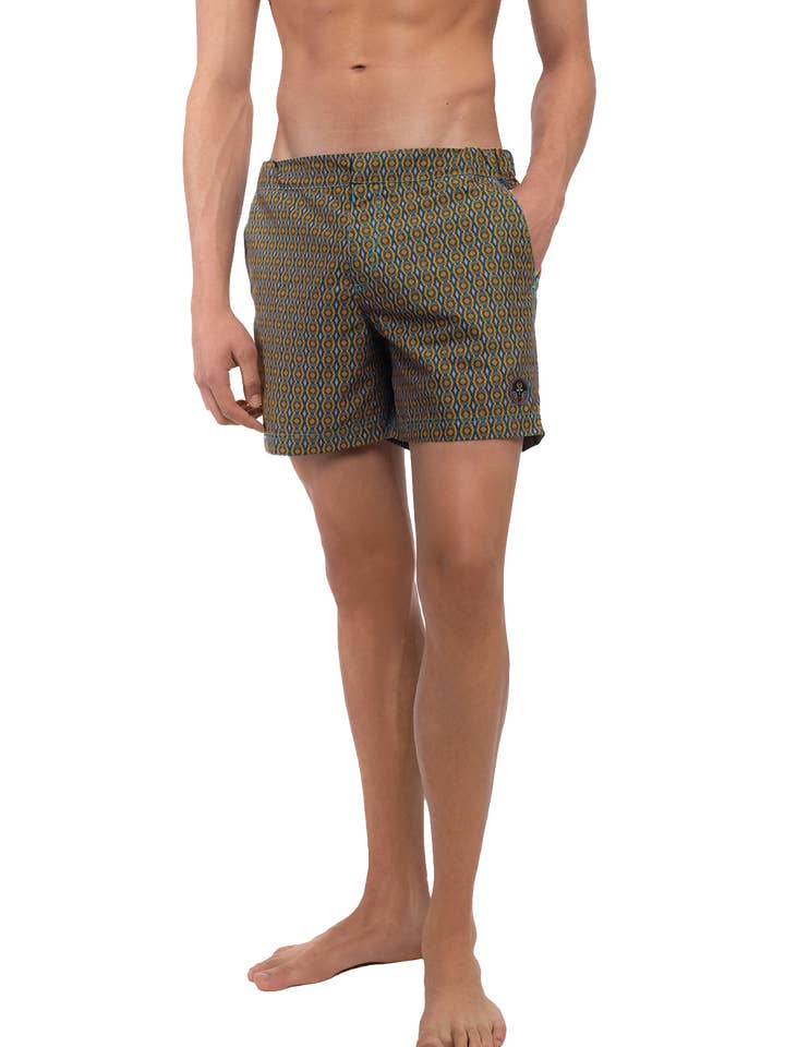 Pantalón corto de baño a medida - Dear Madiba para venta al por mayor de Poetic Tribes