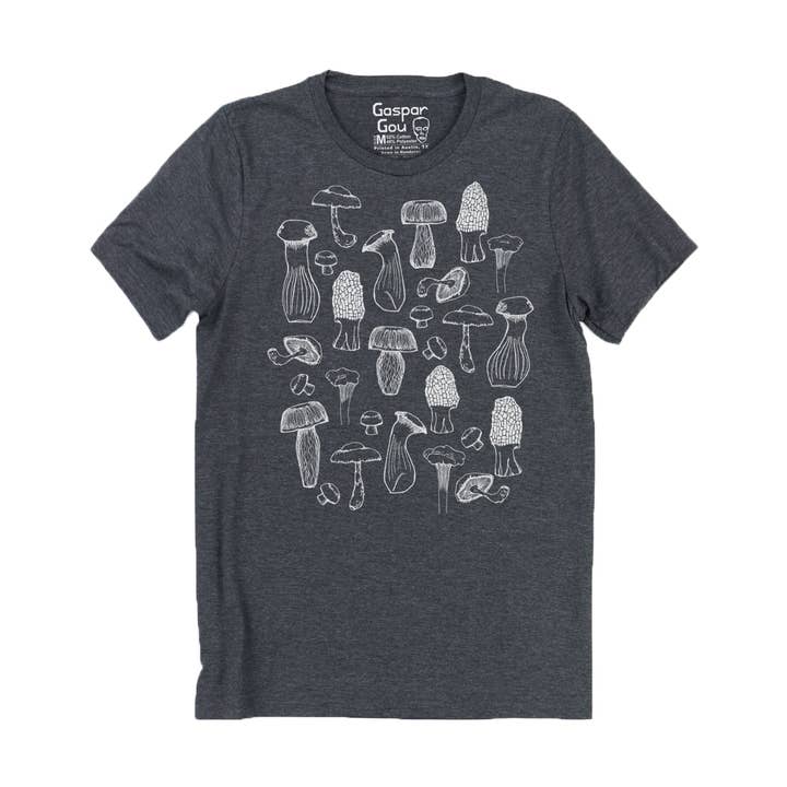 Mushrooms Charlie Tee for wholesale by Supermaggie @ Faire