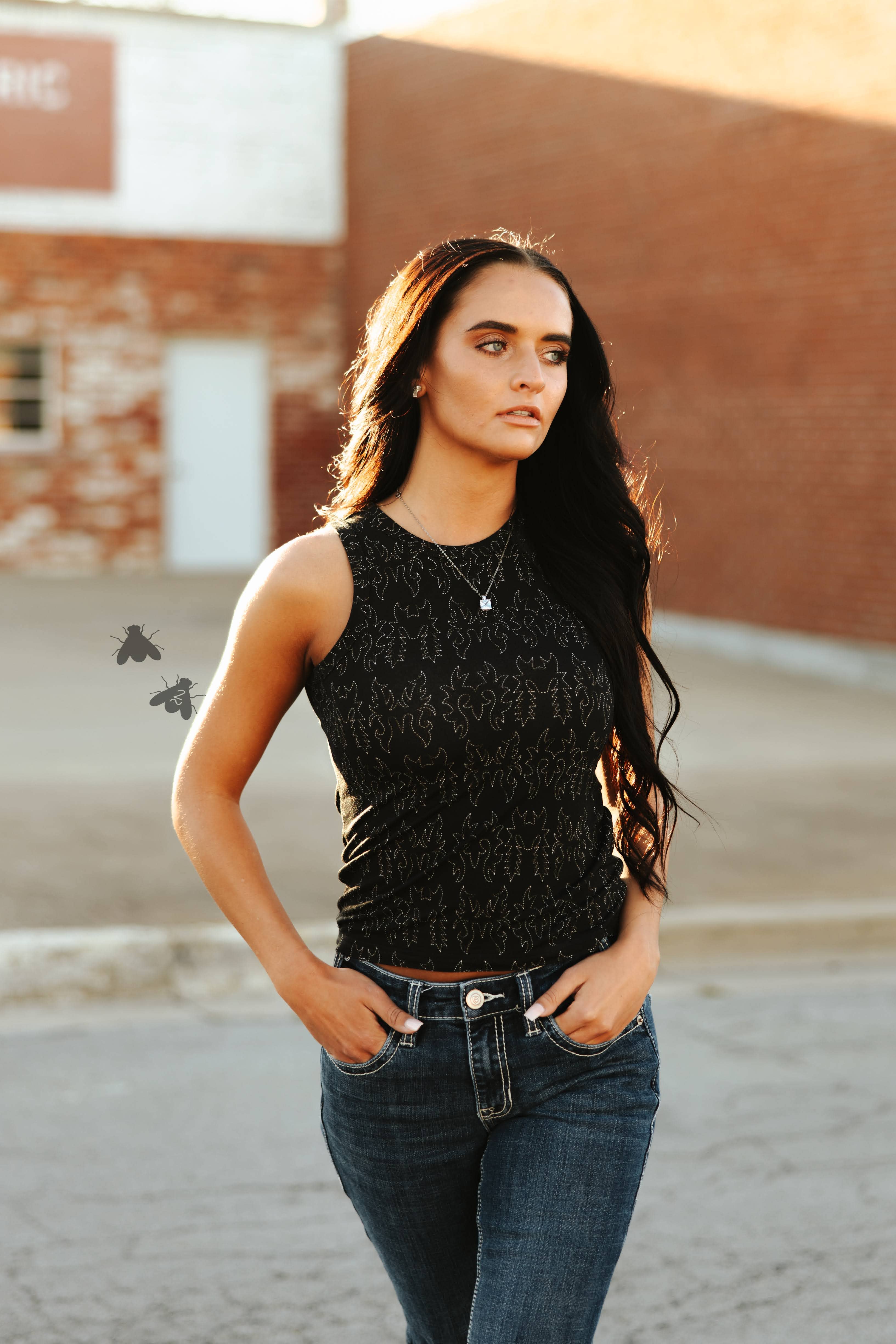 2 Fly Co - Wholesale Tank Top - Women's - MIDNIGHT MESA TANK4