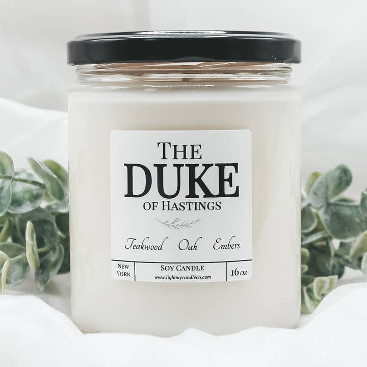The Duke of Hastings - Doftljus inspirerat av Bridgerton för wholesale av Light My Candle Co