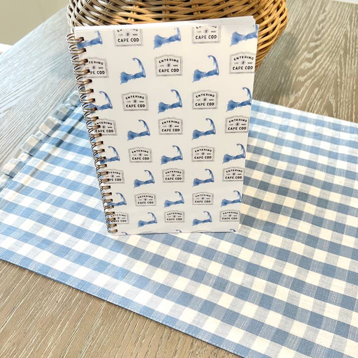 Entering Cape Cod Softcover Notebook for wholesale by WonderfullyWrittenCo