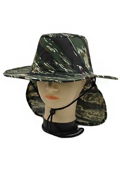 Cap Zone – Chapéu de pescador - Mulher por atacado – Chapéu de Pesca Boonie Impresso1