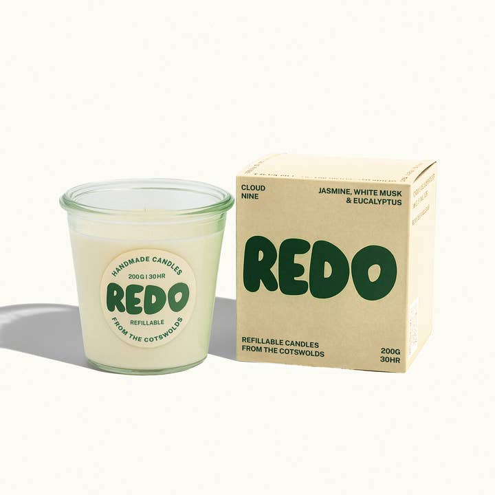 Jasmine Candle I Eucalyptus Candle I Vegetable Wax for wholesale by Redo Candle Co
