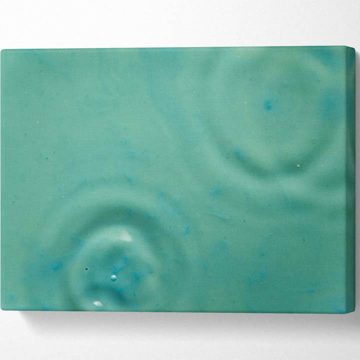 Teal Ripples And Shimmer. for wholesale by Simply Canvas Art