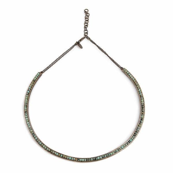 Rebel Designs Accessories - Wholesale Link & Chain Necklace - Beaded Neck Cuff