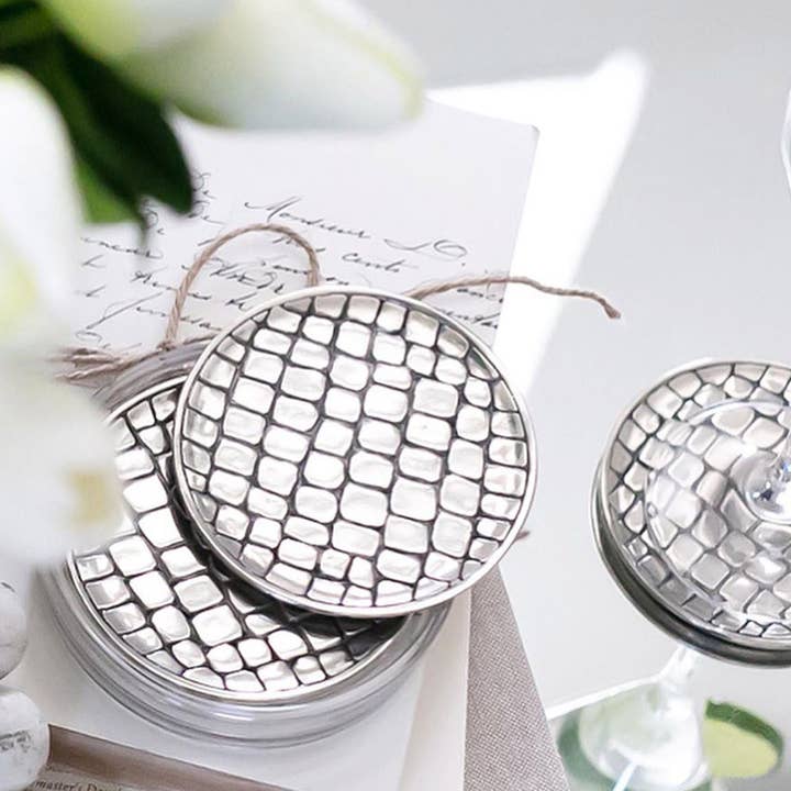 Alligator Coaster Set for wholesale by Vagabond House