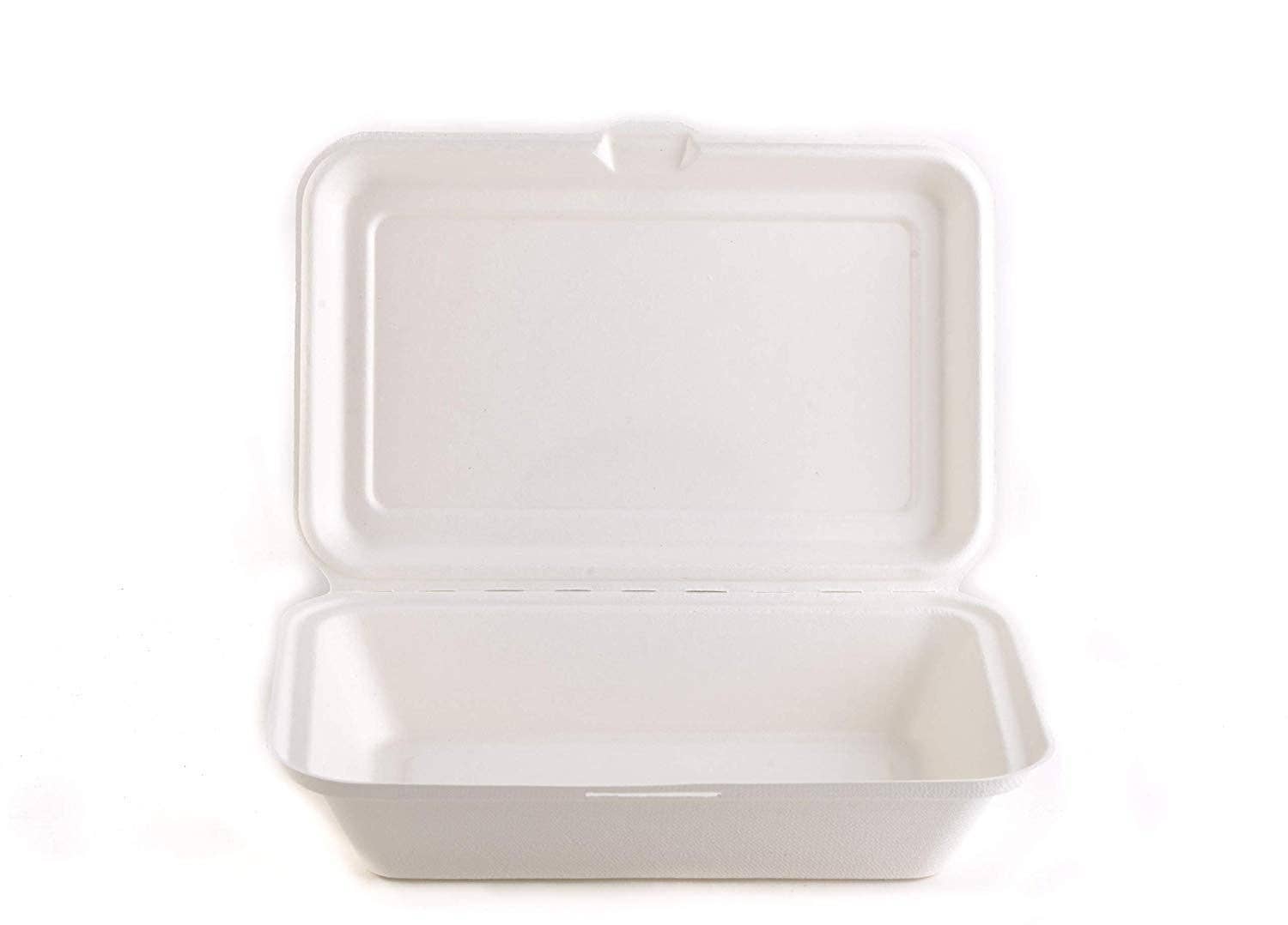 EcoQuality - Wholesale Food Storage Container - Compostable Biodegradable Take Out Food Containers with Clam2