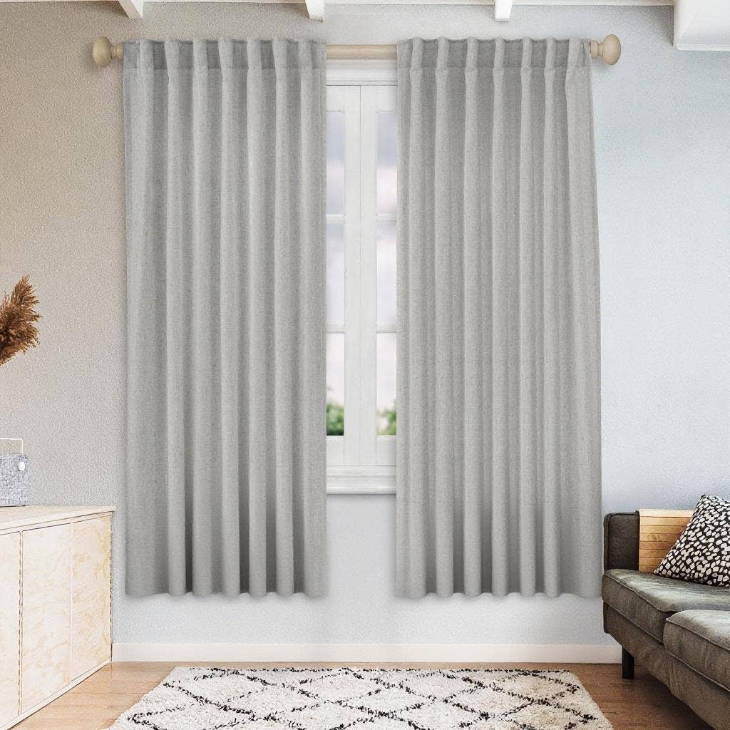 Awesome Home – Engroshandel Gardin – Gardiner i linnedblanding med let filtrering (2 paneler)29