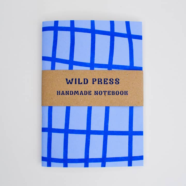 Patterned Notebooks - BLUE por atacado de Wild & Kind