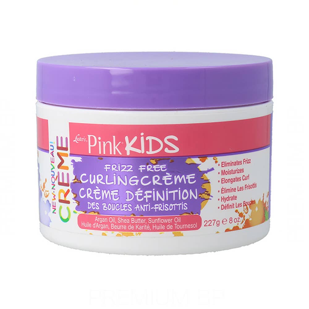 SUBLIME BEAUTY WHOLESALER SL – wholesale Hair styling gel/mousse – Luster Pink Kids Frizz Free Curling Cream 8Oz/227G0