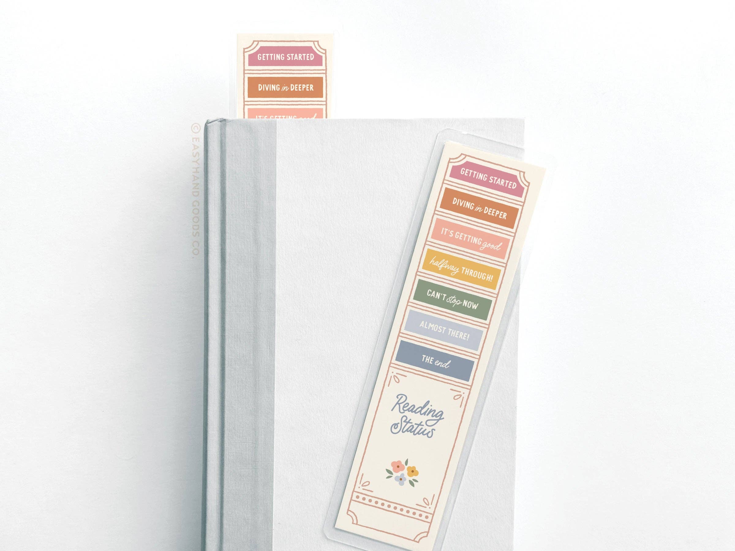 Easyhand Goods – formerly Onderkast – Großhandel Lesezeichen – Lesestatus laminiertes Lesezeichen2