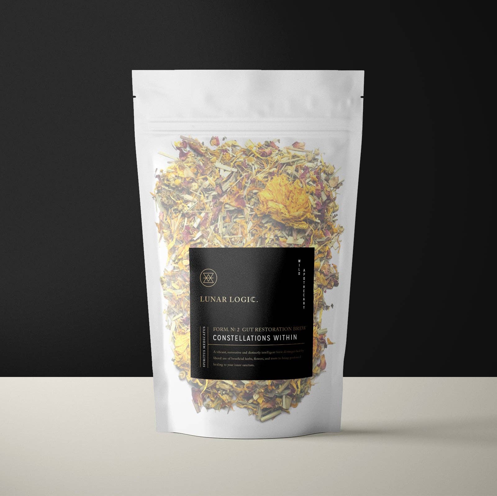 Lunar Logic Wild Apothecary - Wholesale Loose tea - CONSTELLATIONS WITHIN / Gut Restoration Tea