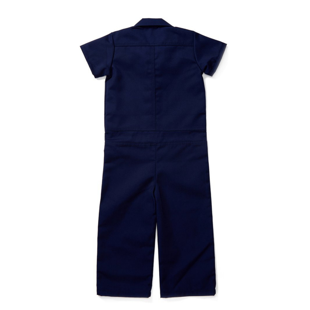 Knuckleheads  Infant and Toddler Navy Mechanic Coverall for wholesale on Faire3
