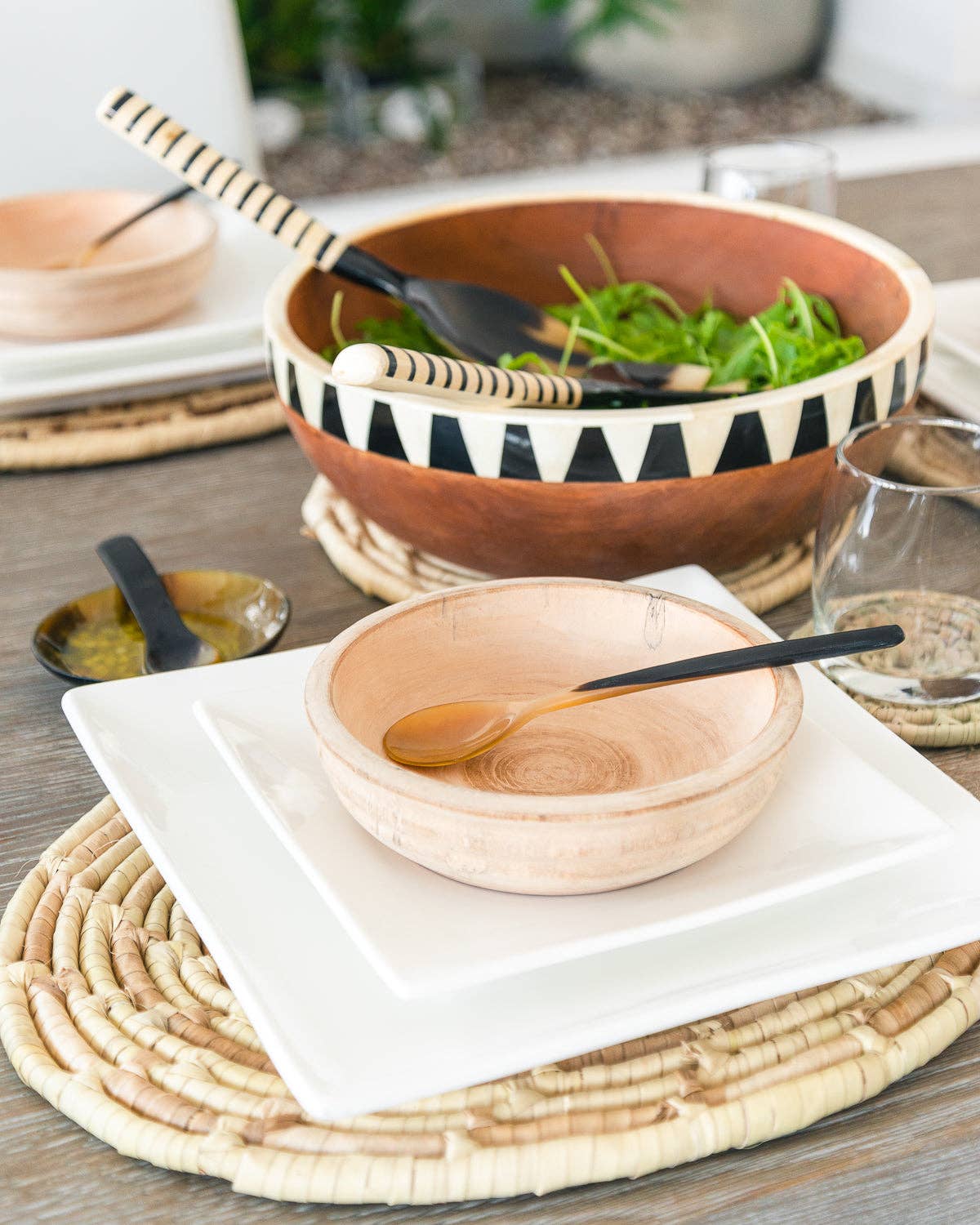 Vi Bella - Wholesale Table Spoon (Cutlery) - Horn Spoon Set2