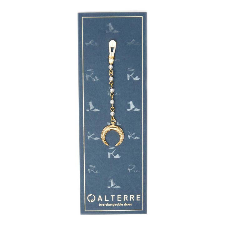 Gold Horseshoe Shoe Charm for wholesale by Alterre
