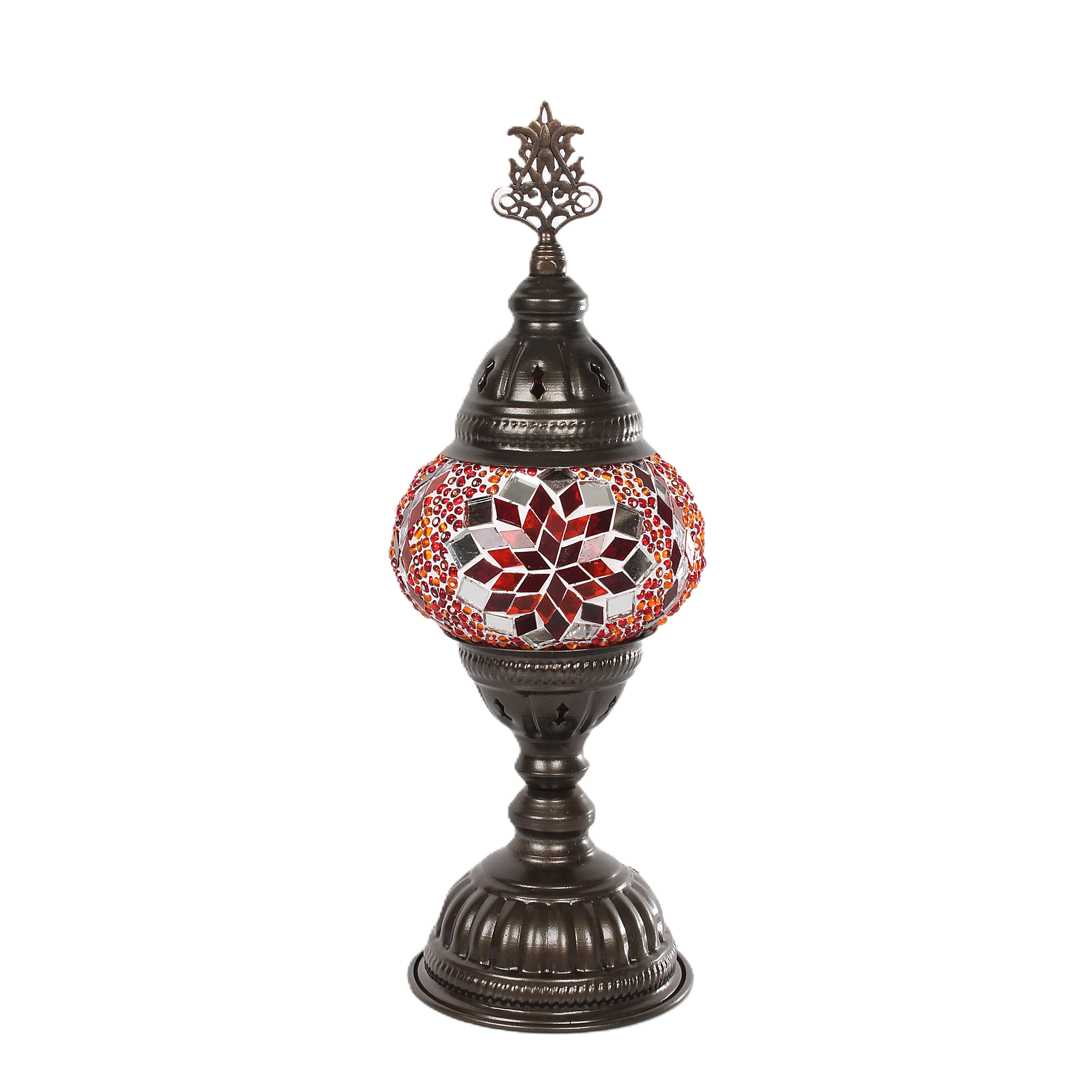 Import Corner - Wholesale Accent/Desk Lamp - 96311-20: BOXED TURKISH MOSAIC NIGHTLIGHT W/ 3"PRESSED SHADE5