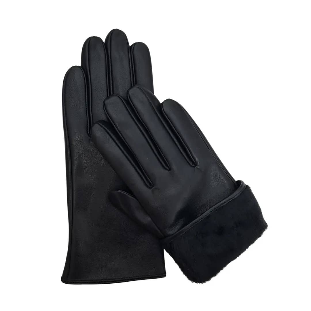 Allesco Inc. - Vente Gants – femme - Gant en cuir classique pour femmes Club Rochelier15