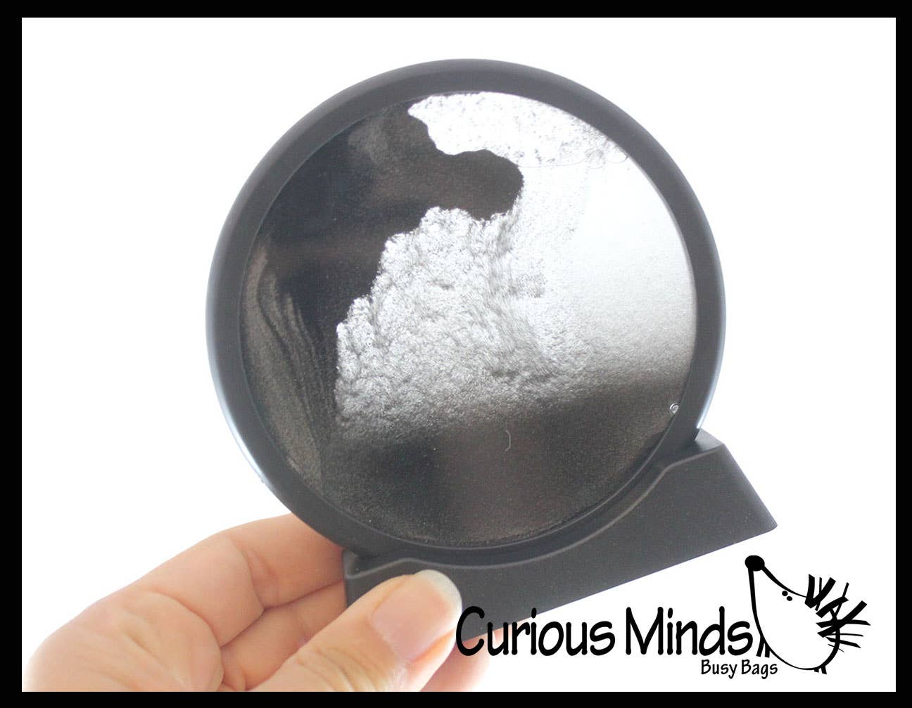 Curious Minds Toys - Vente Fidget/jouet anti-stress – enfant - 1 Paysages de sable - Sable en mouvement - Bureau apaisant, sensoriel, magasin7