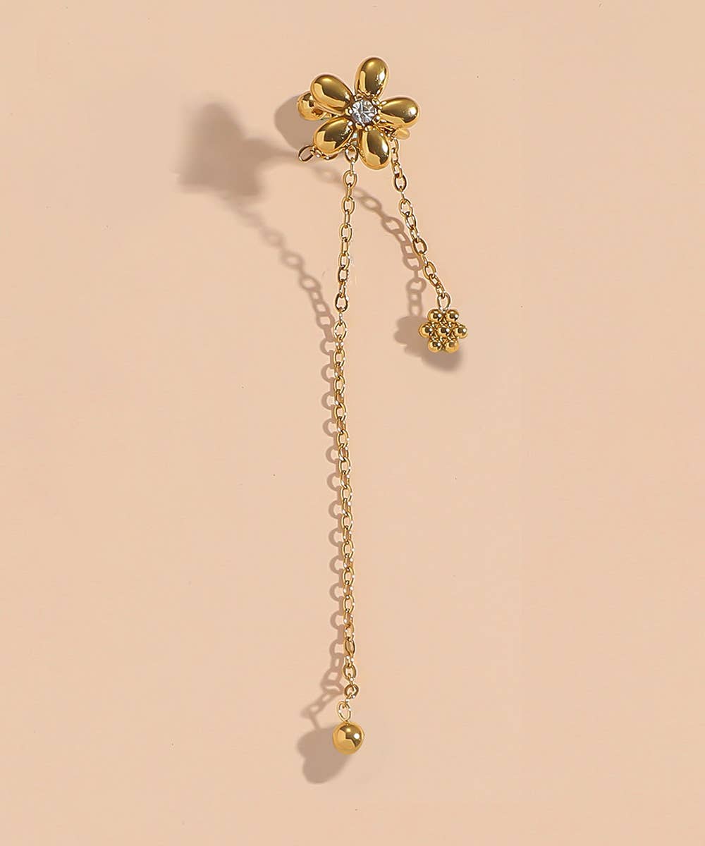 Blossom bijoux - Wholesale Cuff/Wrap Earrings - stainless steel earcuffs earring3