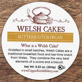 Copper Kettle Bakery - Wholesale Cookie - Welsh Cakes - Butterscotch Pecan - Ready Made5