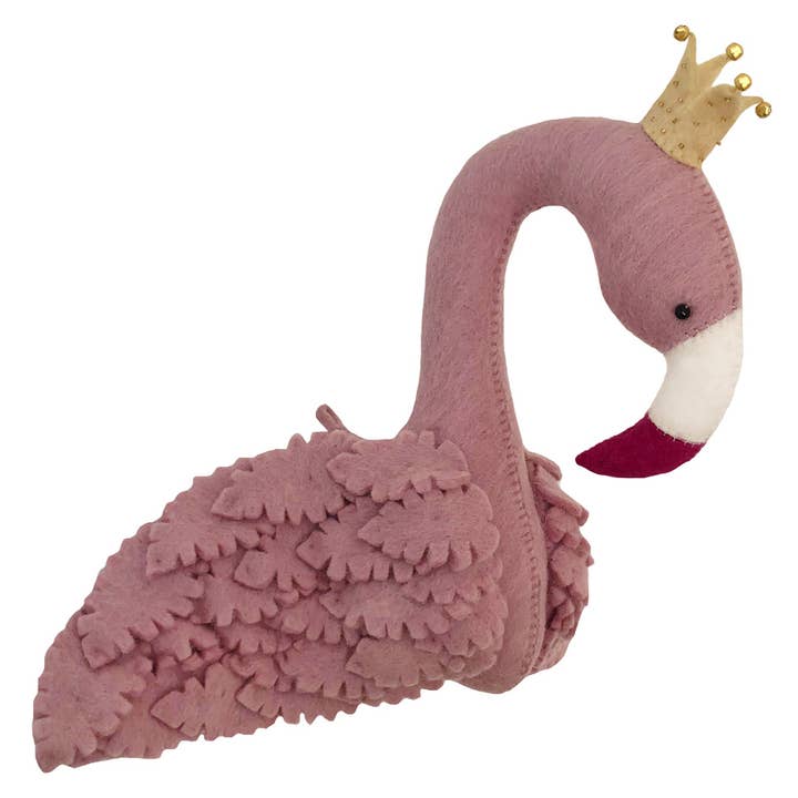 Animal Head, Flamingo, Pink for wholesale by Gamcha
