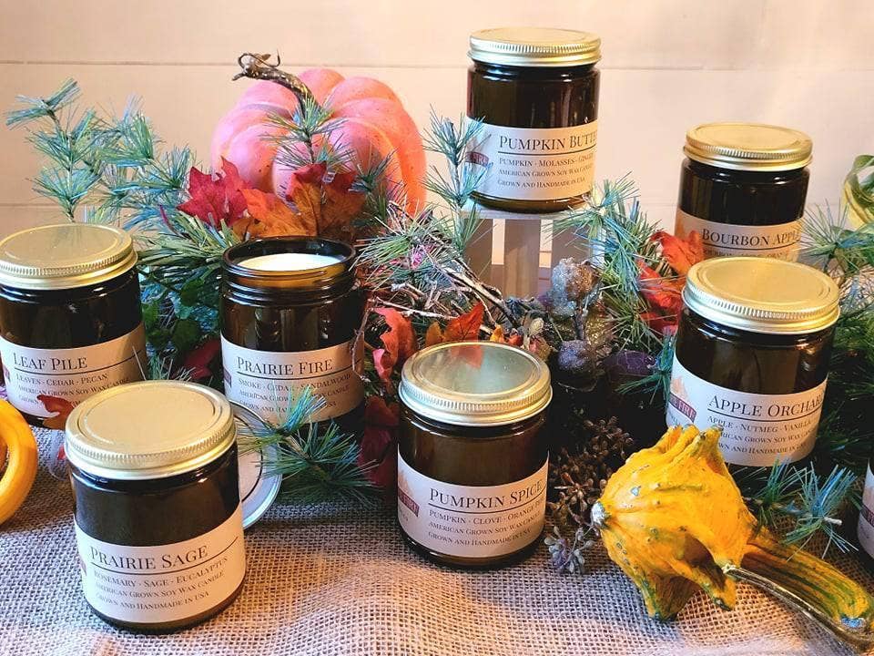 VIAI Beauty - Wholesale Jar/Filled Candle - Scented Soy Wax Candle (8.0 oz) 50-60 Hour Burn Time, Cotton Wick, Amber Glass Jar, Grown and Made in USA -16