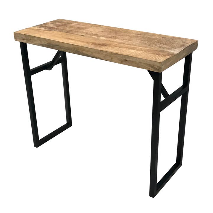 Wilco Home - Wholesale Console Table - Santa Marta Solid Mango Wood Console/Folding Display Table-S