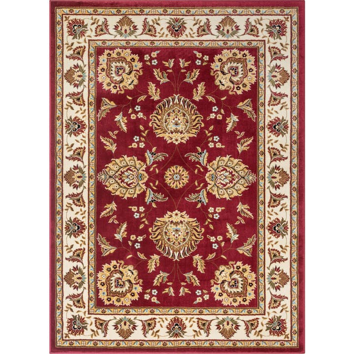 Well Woven - Wholesale Area Rug - Abbasi Red Traditional Rug