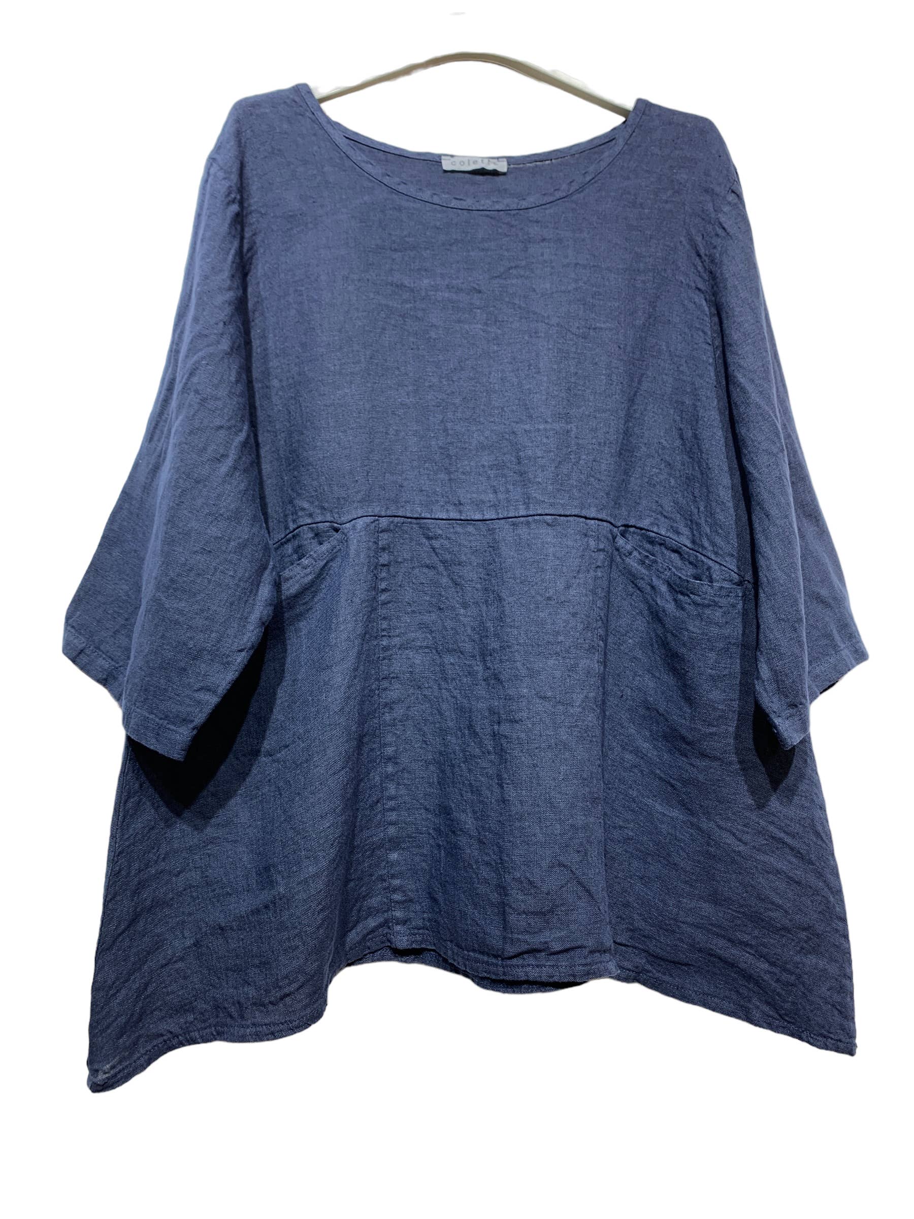 LINEN & COTTON HOUSE - Wholesale Tunic - Women's - 4238 TUNIC IN LINEN SPRING SUMMER CLOTHING 10