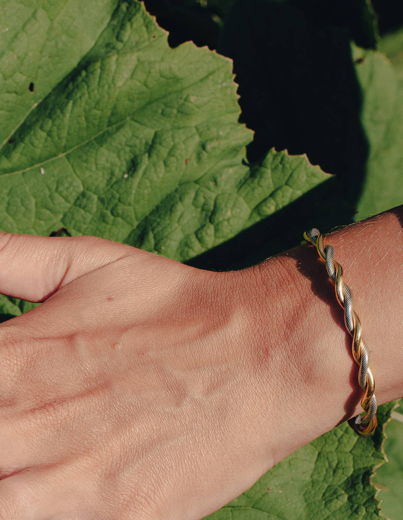 Nordic Muse - Wholesale Cuff Bracelet - Silver Twist Cuff Bangle, Waterproof7