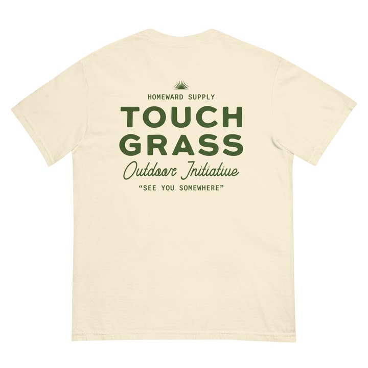 T-shirt "Touch Grass" pour la vente par Homeward Supply Co