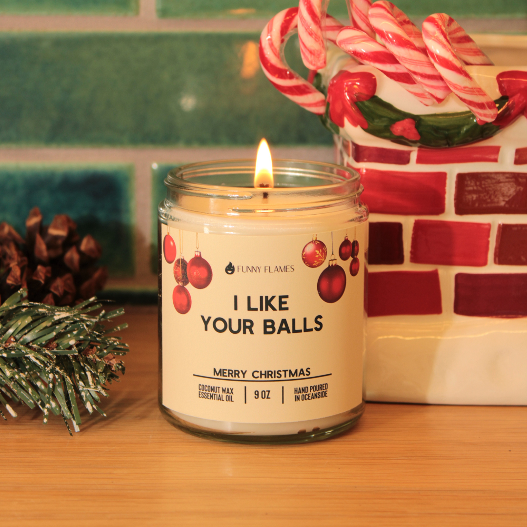 Funny Flames Candle Co - Les Creme - Wholesale Jar/Filled Candle - Holiday 2025 Best Sellers Collection 9oz Candles94