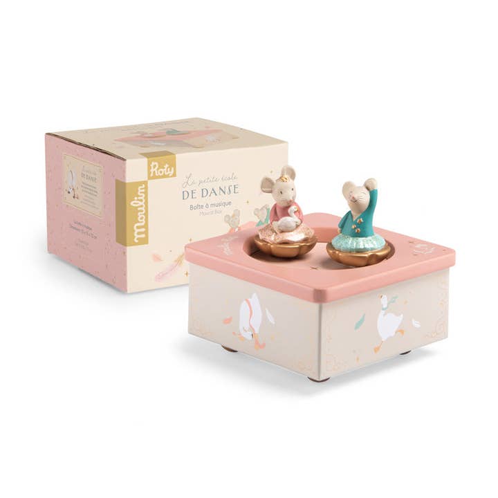 Musical box - The Little School of Dance - Moulin Roty for wholesale by Speedy Monkey
