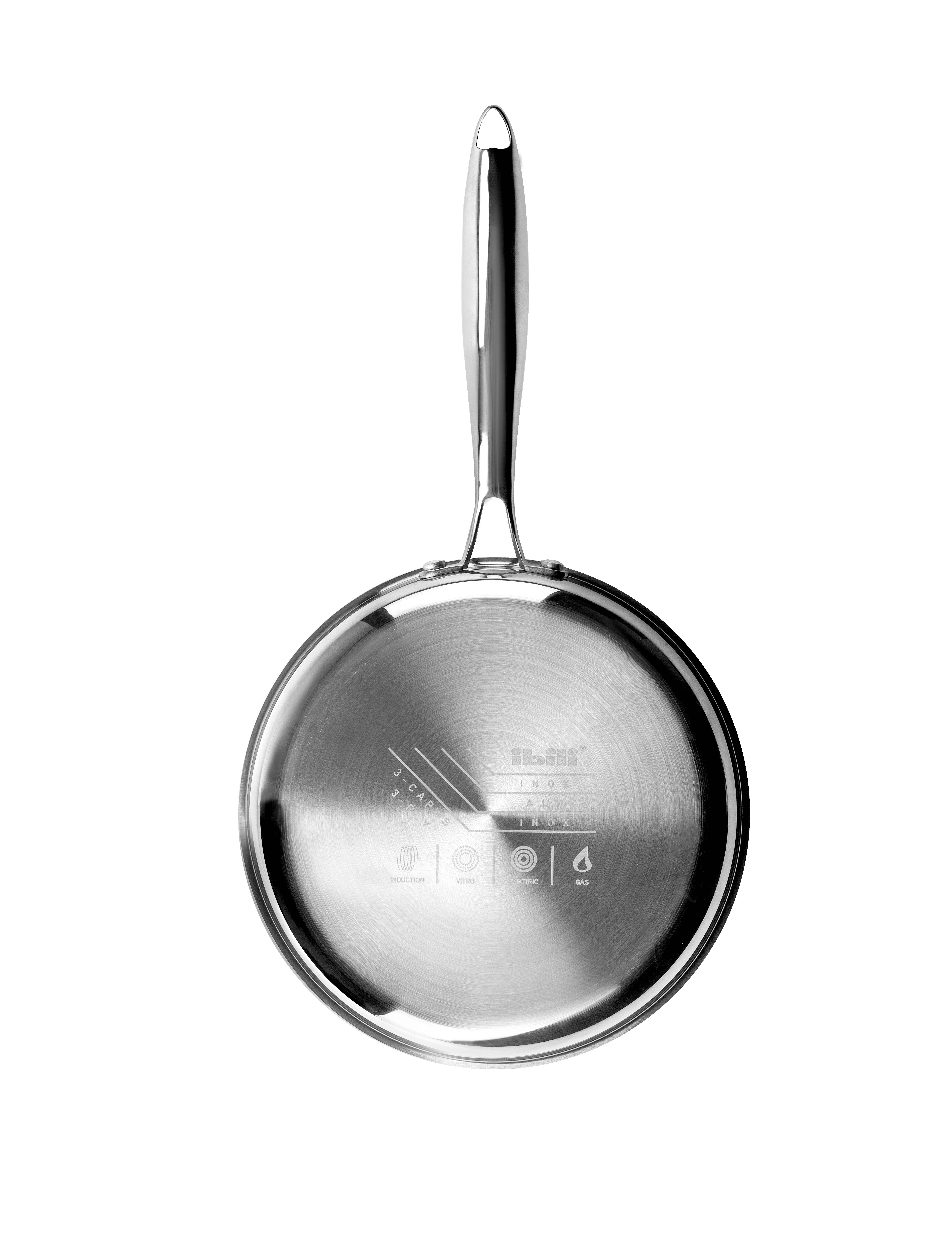 Ibili – Frigideira por atacado – Ibili - Frigideira Triplo Natural 28 cm2