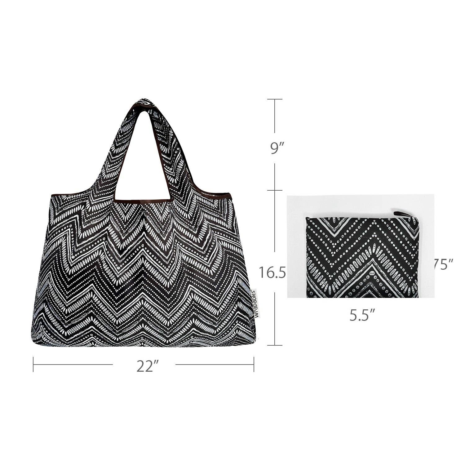 Wrapables.com - Wholesale Grocery/Shopping Bag - Wrapables Large Foldable Tote Nylon Reusable Grocery Bags115