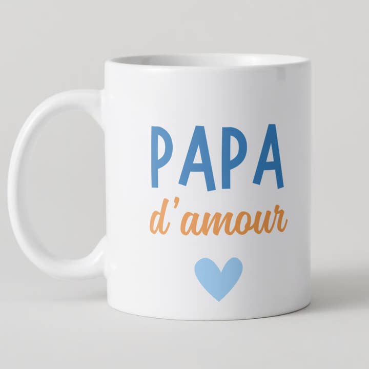 Mug, Papa d'Amour for wholesale by L'atelier d'Emilie