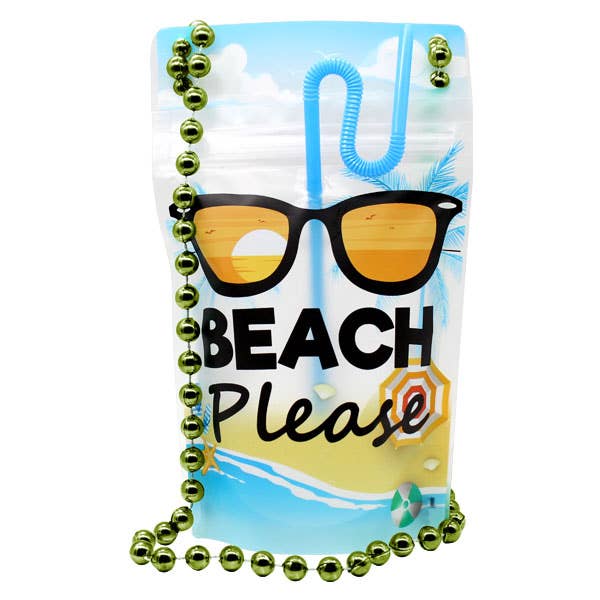 NeckSip – Großhandel Strandzubehör – Strand Please — tragbare Getränkebeutel (12 oz | 2 Stück)4