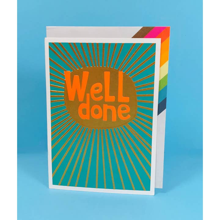Paper Salad - Wholesale Congratulations Card - Well Done