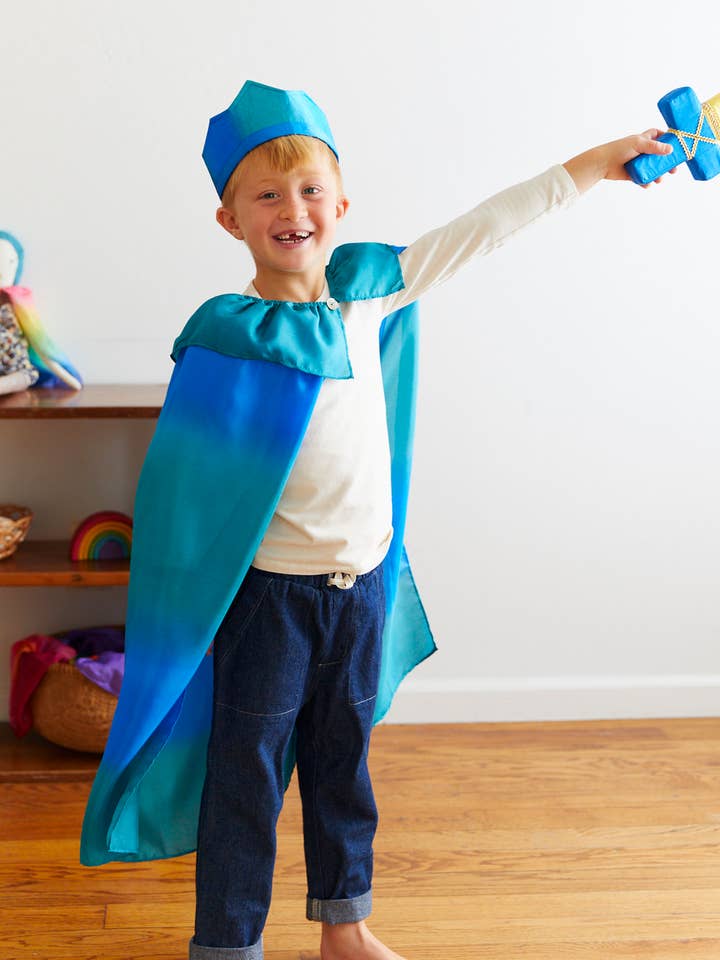 Sarah’s Silks - Wholesale Costume - Kids - Soft Sword for Kids Pretend Play - Natural Silk, Waldorf Toy