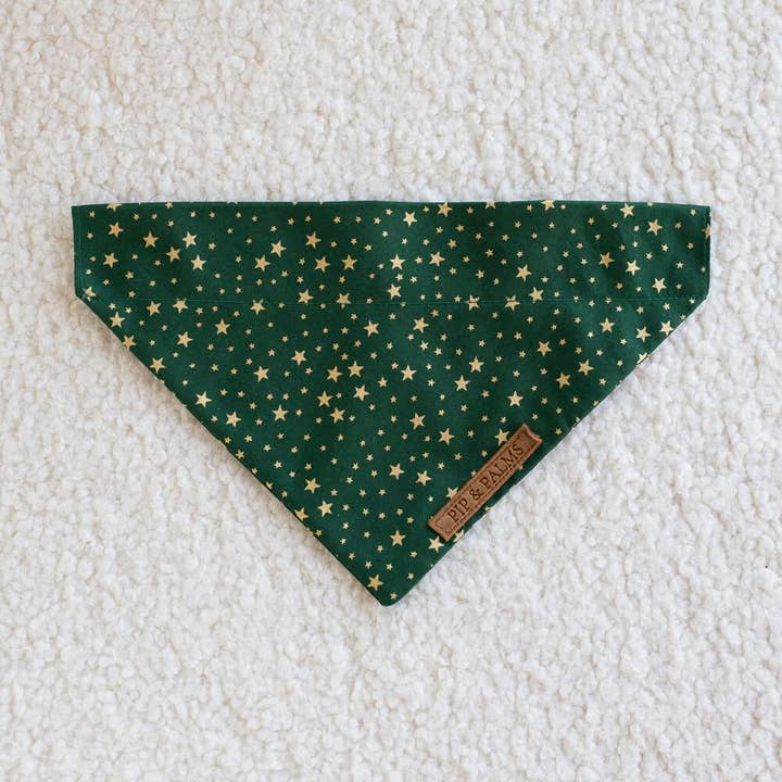 Dogs Christmas Bandana The Most Wonderful Time for wholesale by Pip and Palms