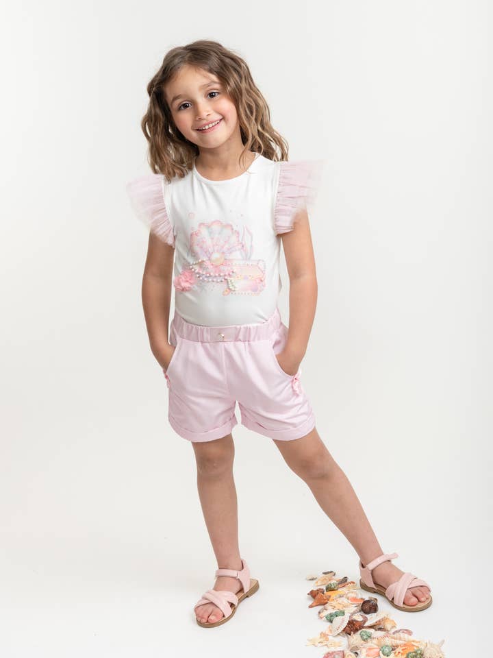 Deep Sea Dreams Short Set for wholesale by Caramelo Kids - Fashion Collection