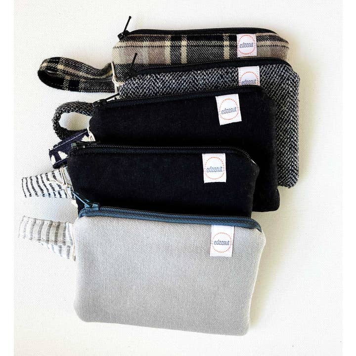 edeenut - Wholesale Coin Purse - Women's - MINI ZIPPER BAG Eco Textured Neutrals. Coin Purse ZIP POUCH2