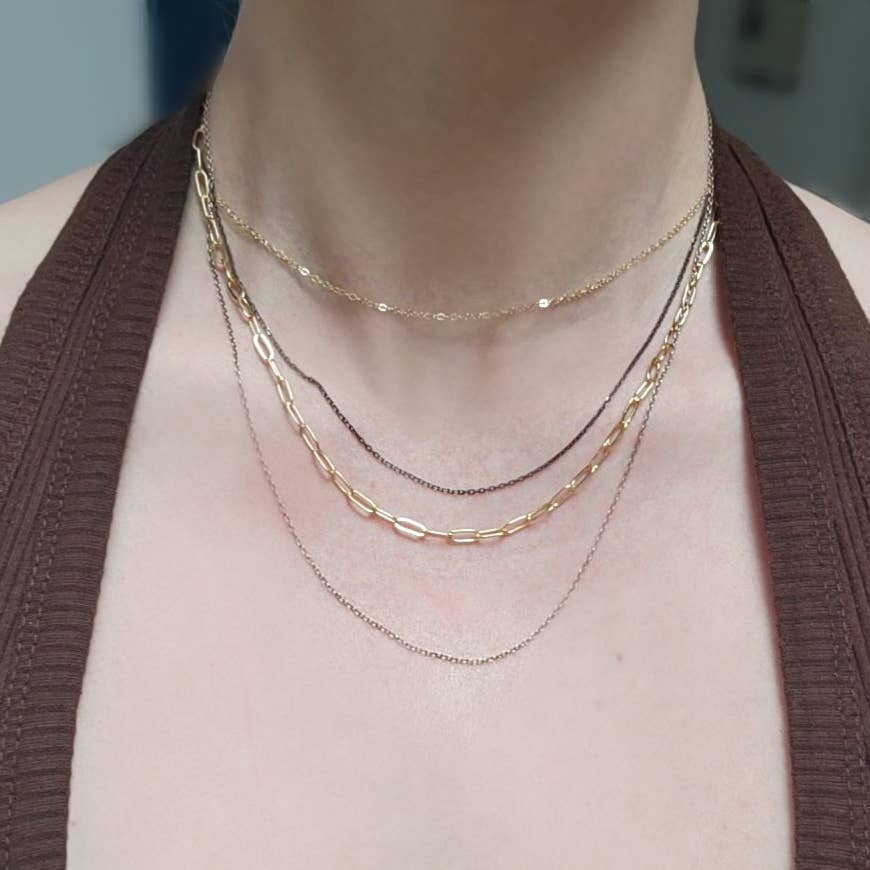 CLP Jewelry - Wholesale Link & Chain Necklace - Solo Chain4