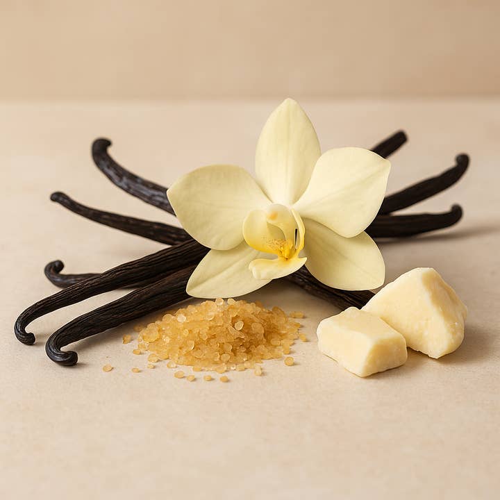 Vanilla Lip Balm | Smooth & Nourishing for wholesale by Em & Oak Artisan Bath and Body