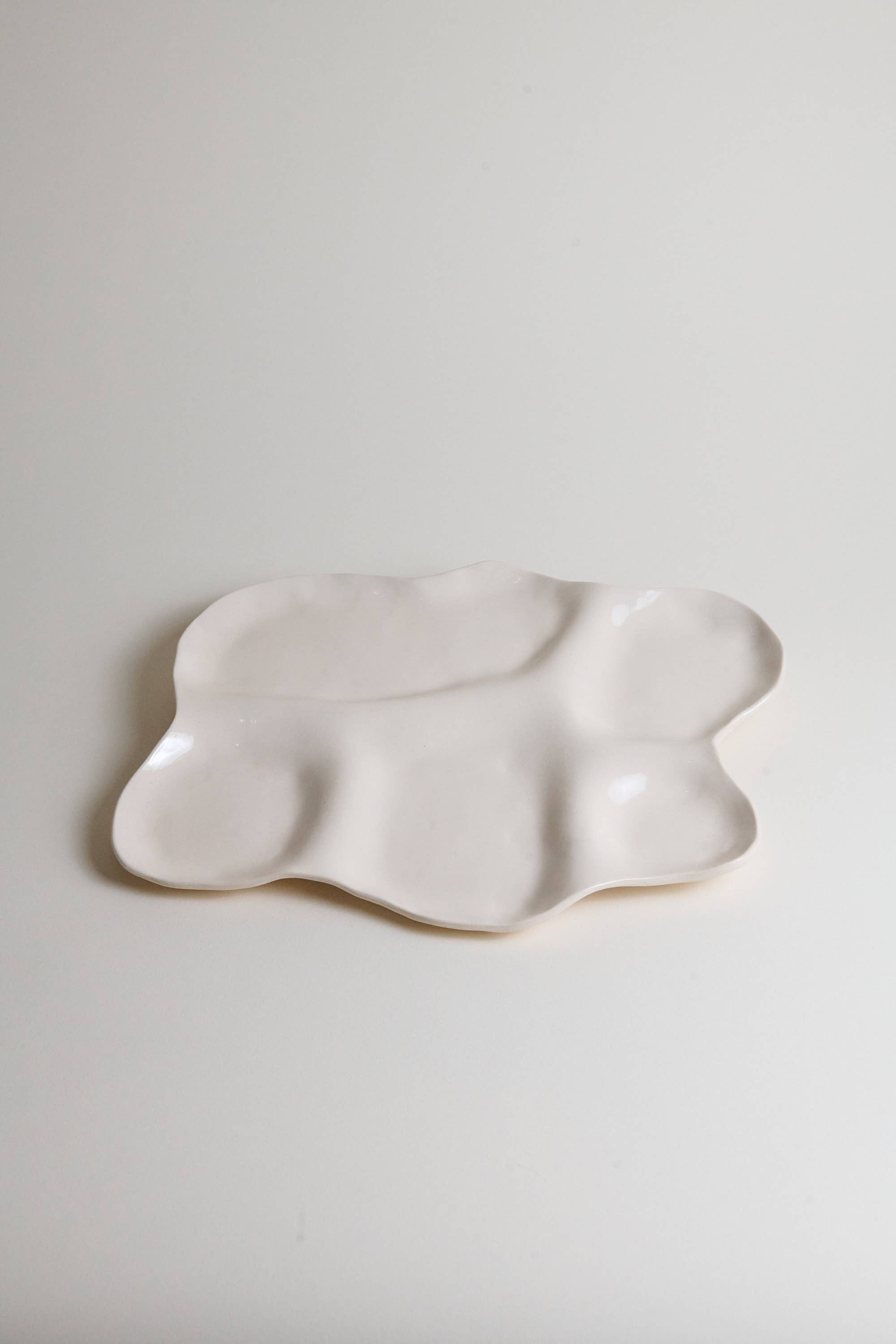 unit65 – wholesale Cheese board – Large White Ceramic Charcuterie Board 1